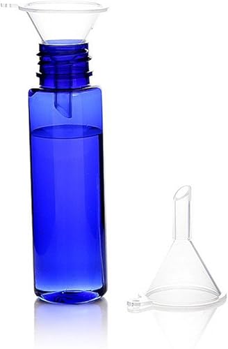 Miniatura 6 de 30 piezas Mini atomizador de botella de plástico de 0.07 onzas líquidas, botella de perfume recargable, botella de muestra vacía con 2 mini embudos