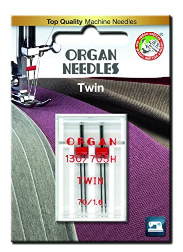Aiguille double stretch 75/2.5 pour des ourlets extensibles parfaits