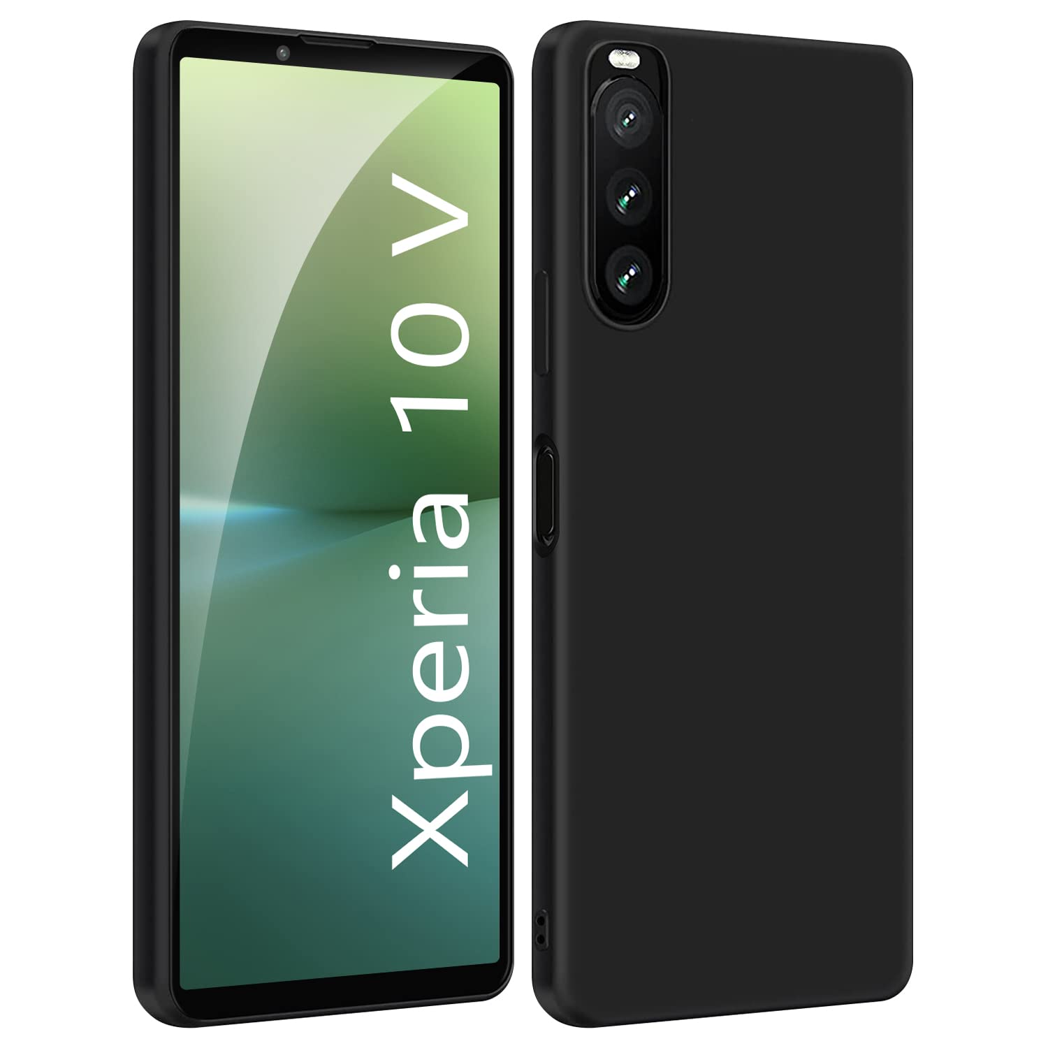 Amazon.co.jp: Xeokone Xperia 10V ケース マットブラック 米軍MIL規格 