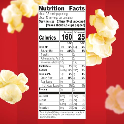 Orville Redenbacher's Popcorn, Movie Theater Butter Flavor, 3 oz., 6-ct - image 7