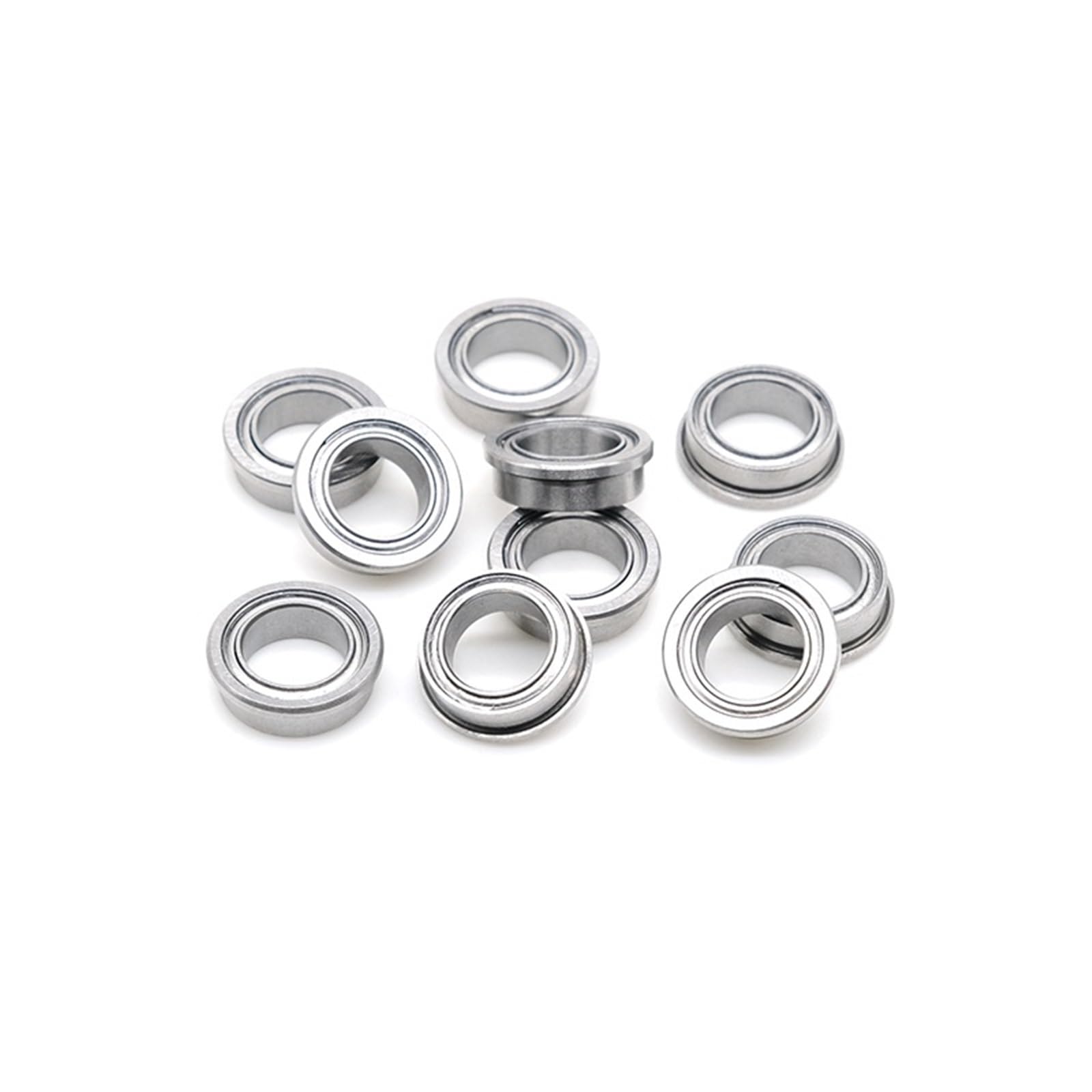 Rodamientos de bolas de ranura profunda R144ZZ R144-2Z (pulgadas, 1/8 x 1/4 x 7/64 pulgadas, 3,175 x 6,35 x 2,779 mm, 10 unidades)