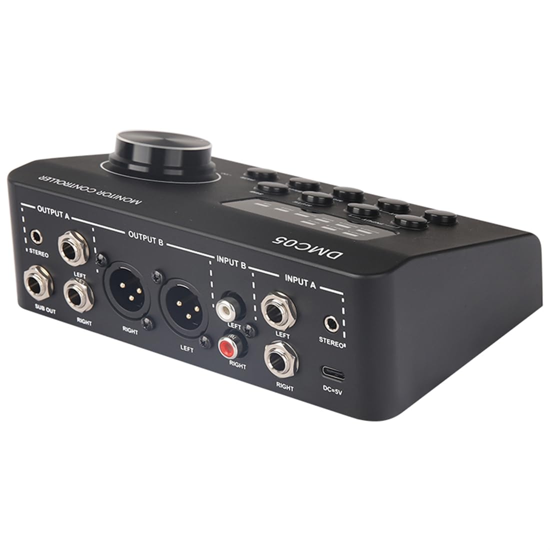 Controlador de Monitores de Estudio Controlador Bluetooth Controlador para Escuchar y Grabar