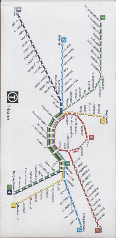 Plano Cartographia Oslo (Planos De Ciudades)