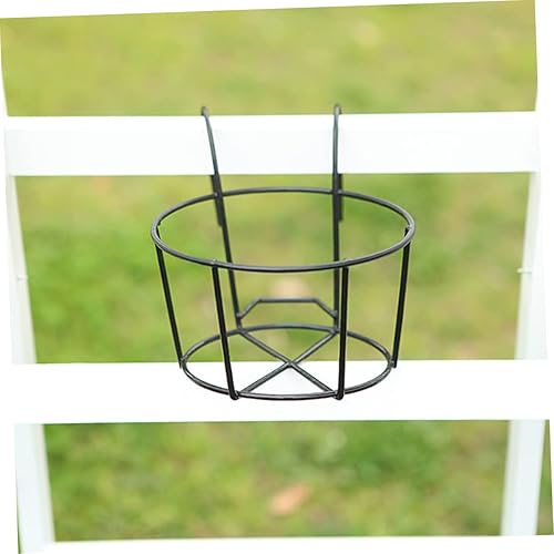 Miniatura 5 de Yardwe Estantes para plantas al aire libre, cestas colgantes para plantas, estante para plantas colgantes, macetas, macetas colgantes, macetas,