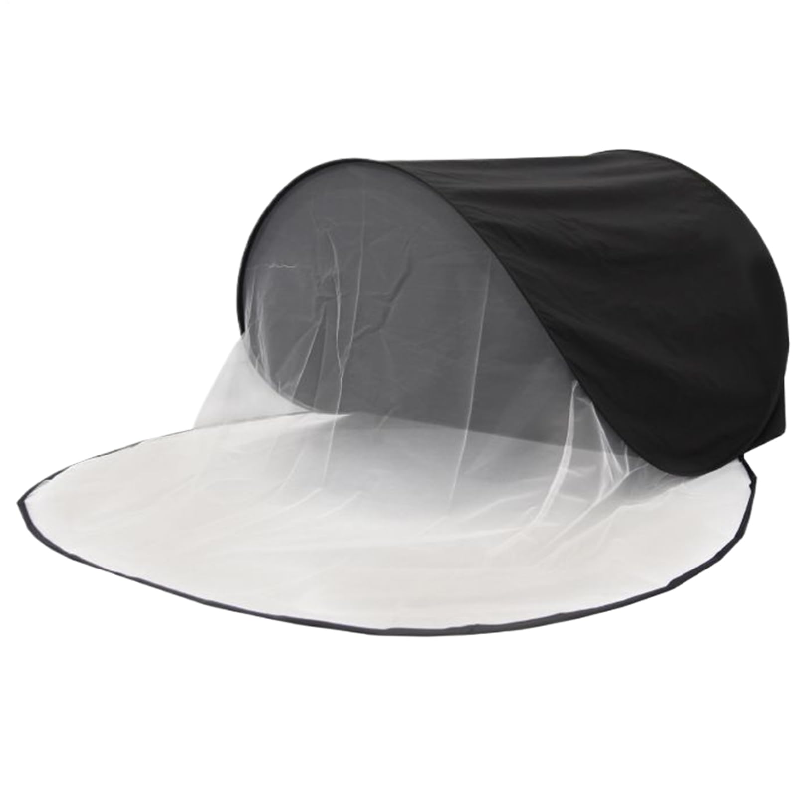 Cama portátil con capucha plegable para dormir y protector de luz en camping