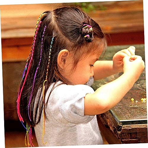 minkissy Pacote De Extensões De Cabelo Trança De Cabelo Japonês Acessório De Cabelo Corda De Cabelo