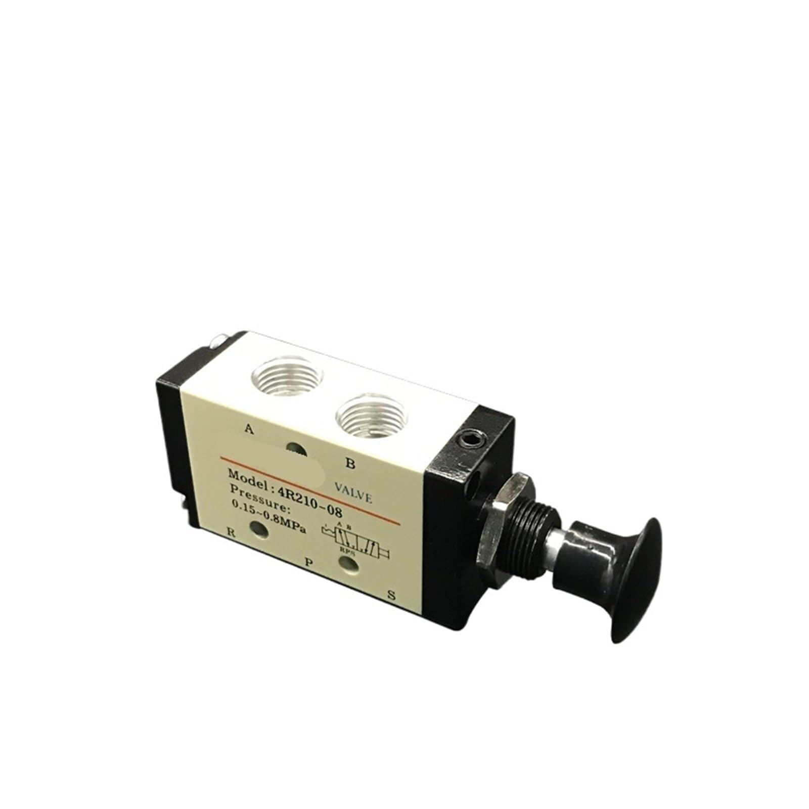 5 sztuk 1/10.2 cm 2-pozycyjny 5-portowy ręczny zawór pneumatyczny 4R210-08 pneumatyczny zawór sterujący