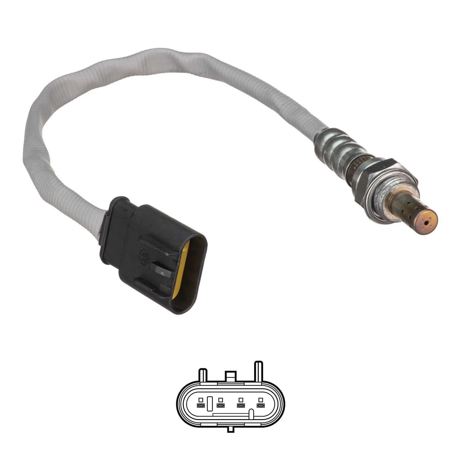 DELPHI Sonda lambda ES21058-12B1 riscaldato 340mm Compatibilità con FIAT 500 312 PANDA 169 Panda Hatchback 312, 319 500 C 312, ALFA ROMEO MITO 955