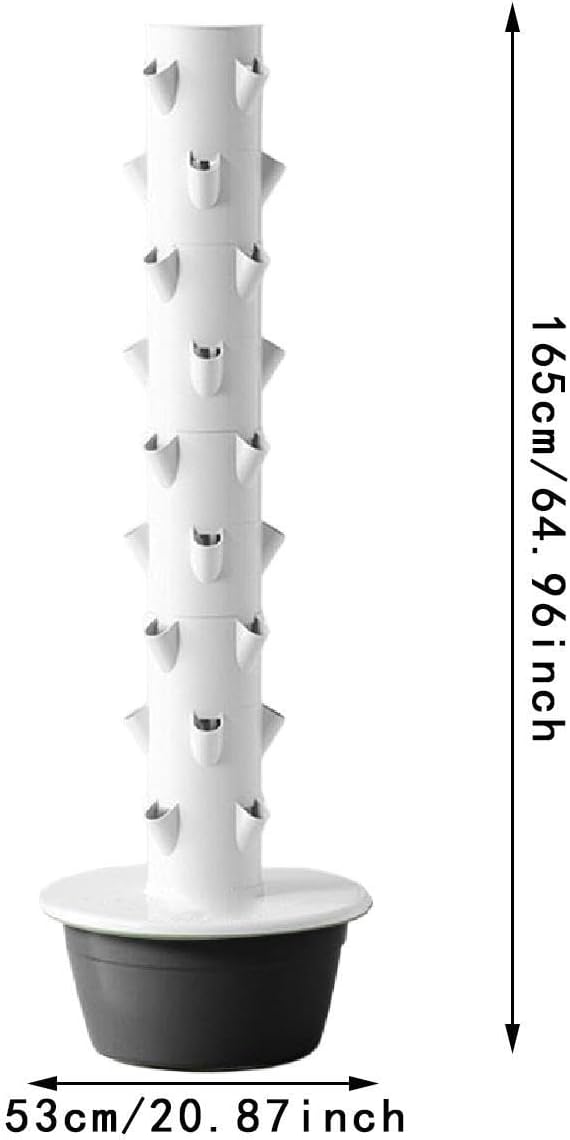 Ａｍａｇｏｇｏ 【2025アップグレード】水耕栽培タワー 成長システム 水耕タワー ガーデン水耕栽培システム 無土壌栽培 ポット セ