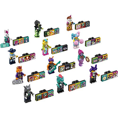 LEGO VIDIYO Bandmates Serie 1 Komplettes Set mit 12 Minifiguren 43101