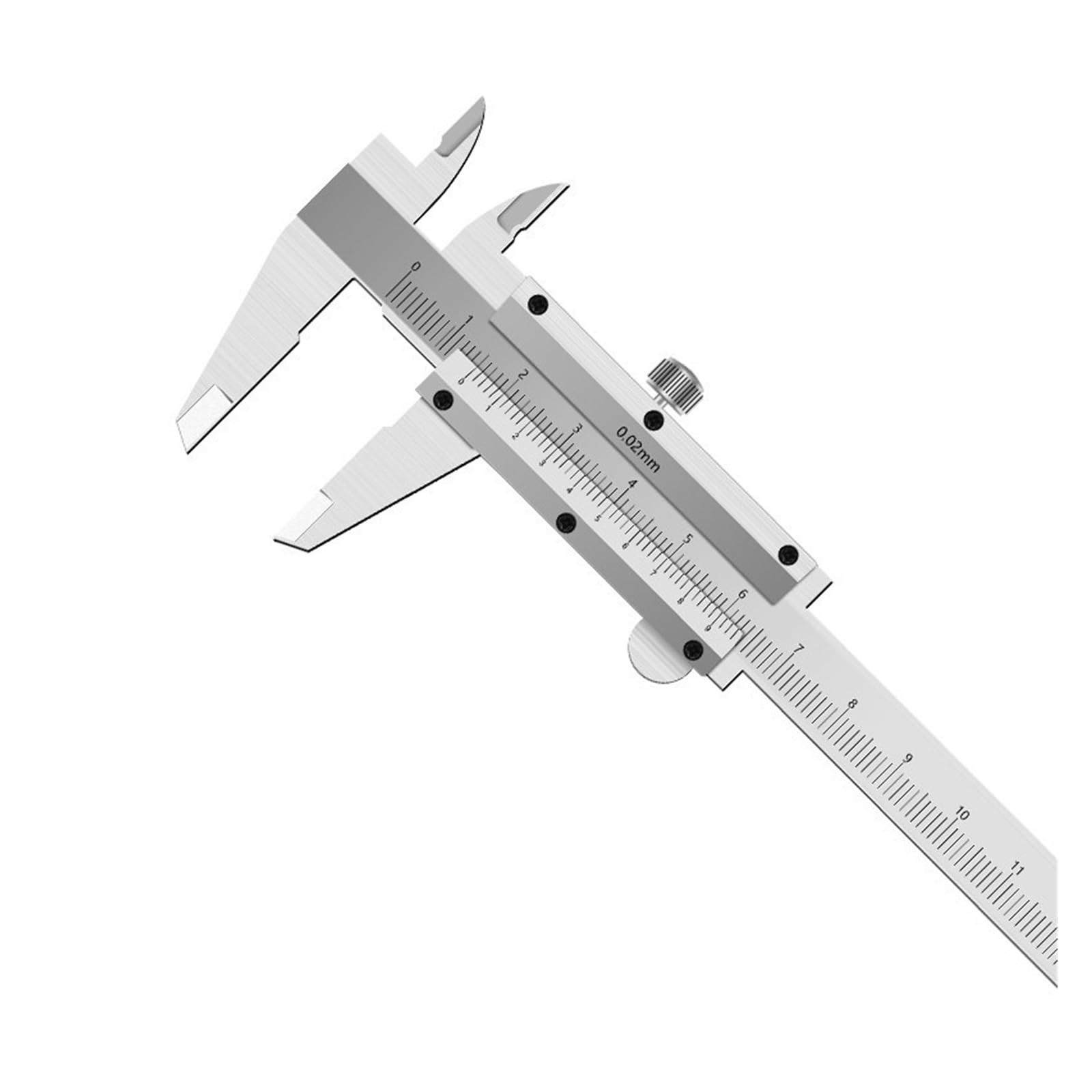 Zklgs 0-100Mm Calipers Vernier Caliper Precision 0.02Mm Stainless Steel Gau Measuring Instrument Tools Measuring Tools