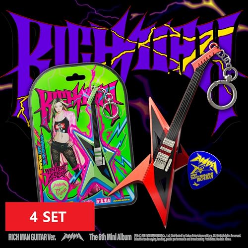 【SET商品】aespa [Rich Man] (RICH MAN GUITAR ver.)（韓国盤）【正規輸入盤】のサムネイル