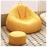 Mobilier assorti : ce pouf sert à double usage de chaise ou fauteuil inclinable pour se détendre ou se divertir, élargissant les options de confort de votre maison. Il est idéal pour étudier dans les chambres et les dortoirs ou pour les soirées cinéma en famille, les sessions de jeu et la lecture. Disponible dans une variété de couleurs, il complète parfaitement n'importe quelle pièce.