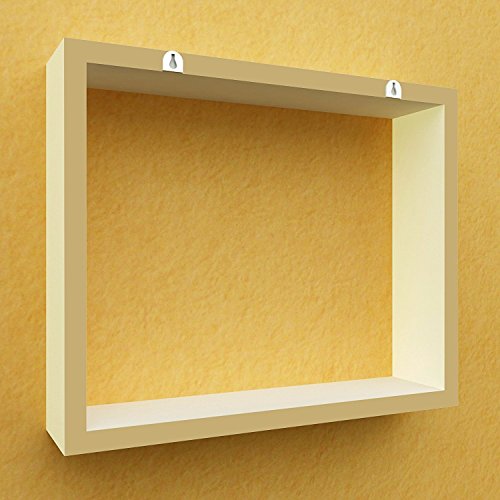 Santosha-Decor-MDF-Red-Wall-Shelf-Rack-Set-of-3-Intersecting-Wall-Shelves Santosha Decor MDF Red Wall Shelf Rack Set of 3 Intersecting Wall Shelves