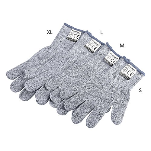 Finether Guanti Resistente al Taglio - Protezione