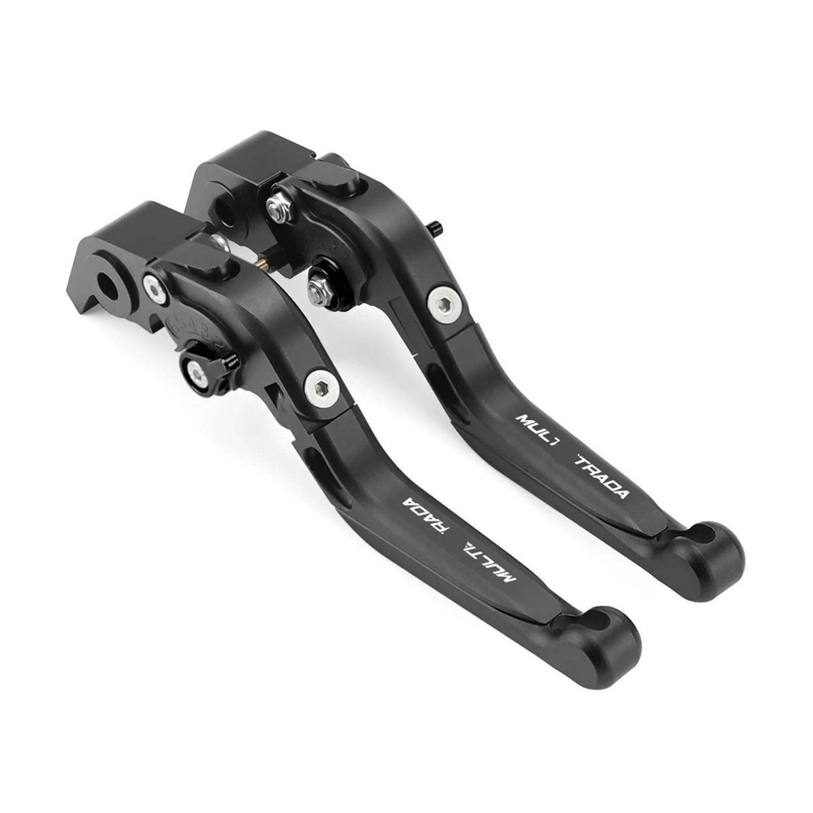 WKDYRIWO for Du&Cati for Multistrada 1200 1260 950 1200S 1260S 950S Touring Brake Clutch Lever Adjustable Foldable Extendable Levers Motorcycle Brake Clutch Levers