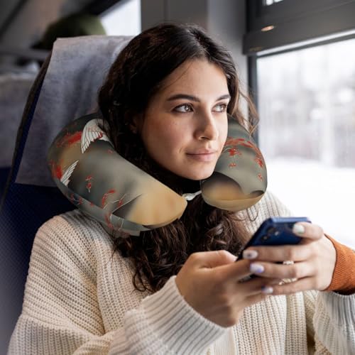 Almohada de espuma viscoelástica con diseño tradicional japonés miniatura 6