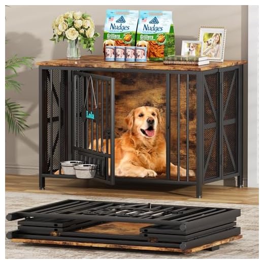 Easycom Foldable Dog Crate & Furniture Combo