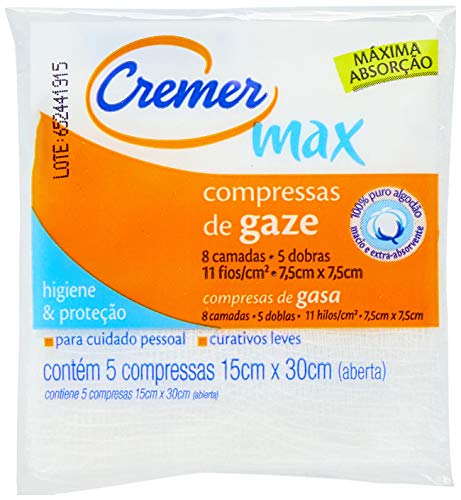 Cremer Compressa Com 5 Gazes