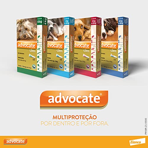 Advocate Cães 2.5 ml X 3 Tab