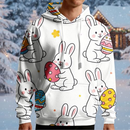 Sudadera para hombre bolsillo negra con capucha ajustable informal L 2