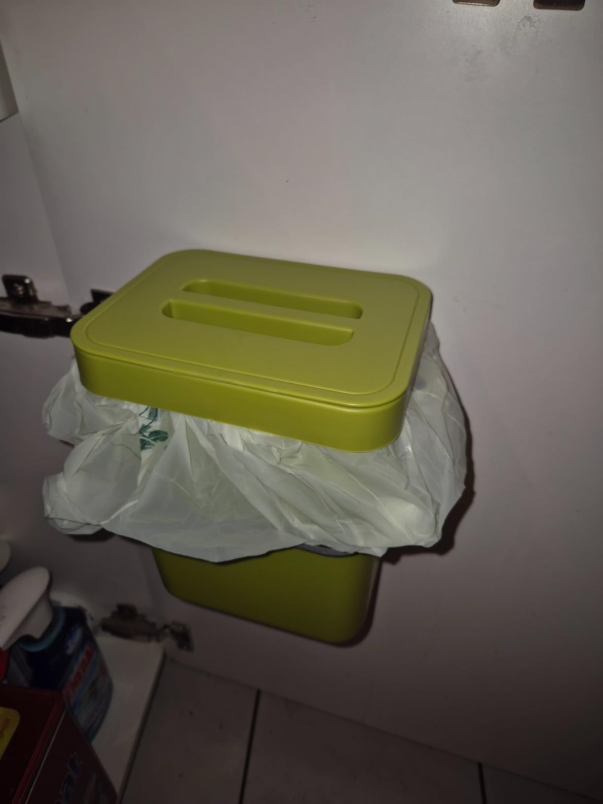 Ruaizel Hängemülleimer 10L - Faltbarer Küchenmülleimer Für Schranktür & Camping