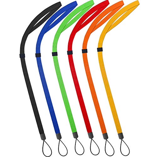 AMUU 6 Pack Adjustable Neck Lanyards