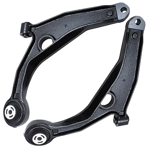Image of Detroit Axle - 8pc Front End Suspension Kit for 2011-2014 Chrysler 200 2007-2010 Sebring 2008-2014 Dodge Avenger 2 Lower Control Arms 2 Lower Ball Joints 2 Outer Tie Rods 2 Sway Bar Links Replacement