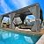 Airwire Pergola 10x20 Ft Louvered Pergola Aluminum Outdoor Pergolas W/Adjustable Roof, Waterproof Curtains and Nets Outdoor Gazebo for Deck,Patio,Backyard and Garden