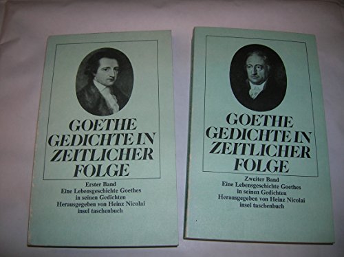Gedichte in zeitlicher Folge: E. Lebensgeschich... [German] 3458320504 Book Cover