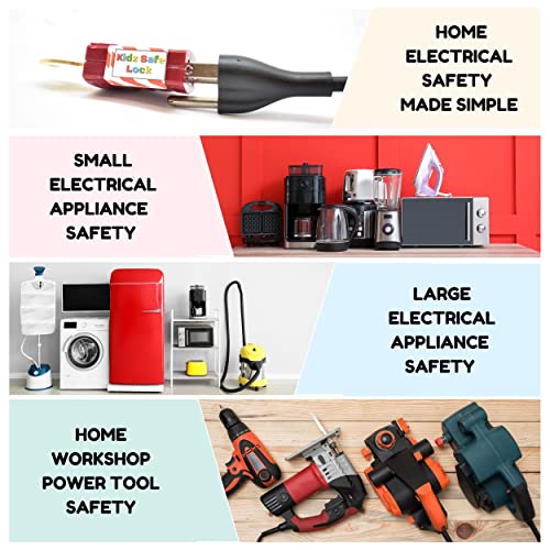 Roride Electrical Power Cord Plug Lock DeviceElectrical Safety,Baby