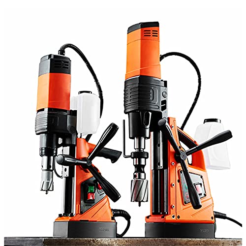 LYXC 1500W Magnetic Drill Press Max. 2-3/8 inch (60mm) Boring Diameter and 3 Inch(75mm) Cutting Depth Magnetic Base 15000N Magnet Force Mag Drill Machine 250/450 RPM