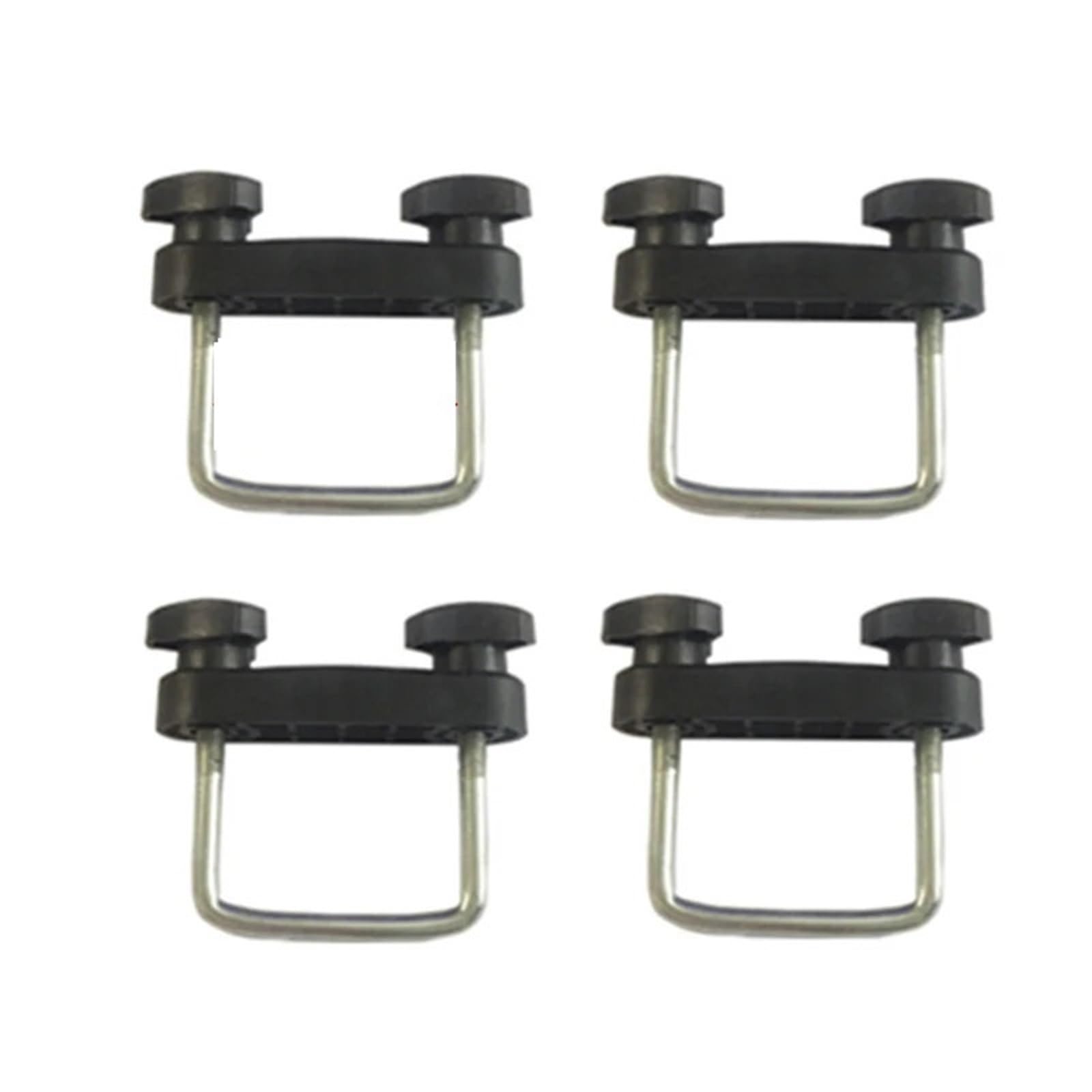 Attacchi Per Barre Portatutto Kit di montaggio for morsetti a U for portapacchi auto Kit Fissaggio Box Tetto(60mm)