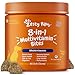 Multivitamin for Dogs - Glucosamine & Chondroitin + MSM for Hip & Joint + Arthritis - Fish Oil for Skin & Coat + Digestive Enzymes & Probiotics + CoQ10 Dog Vitamins - Peanut Butter - 90 Chew Treats