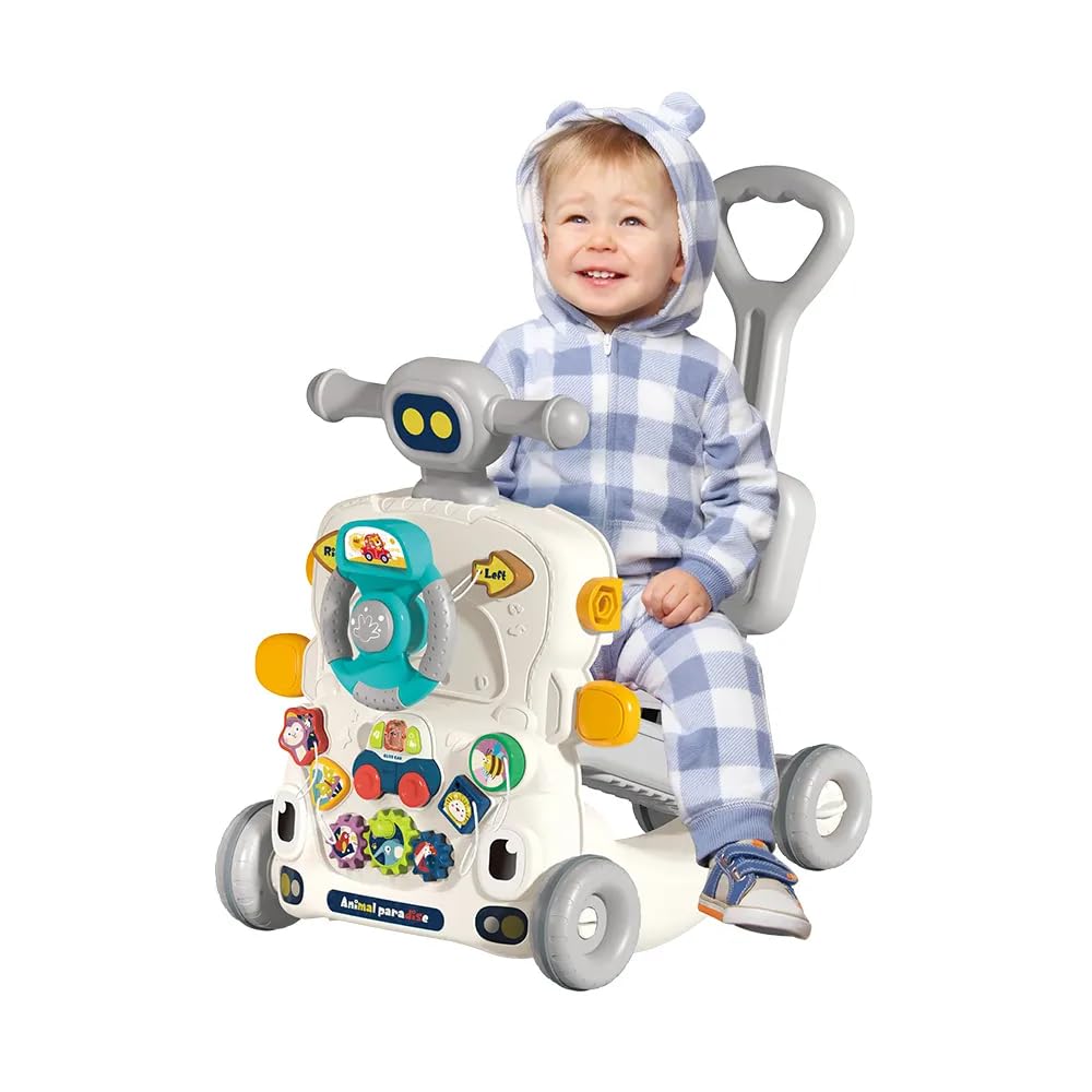 Andador Didático Musical com Brinquedos Interativos 6 em 1
