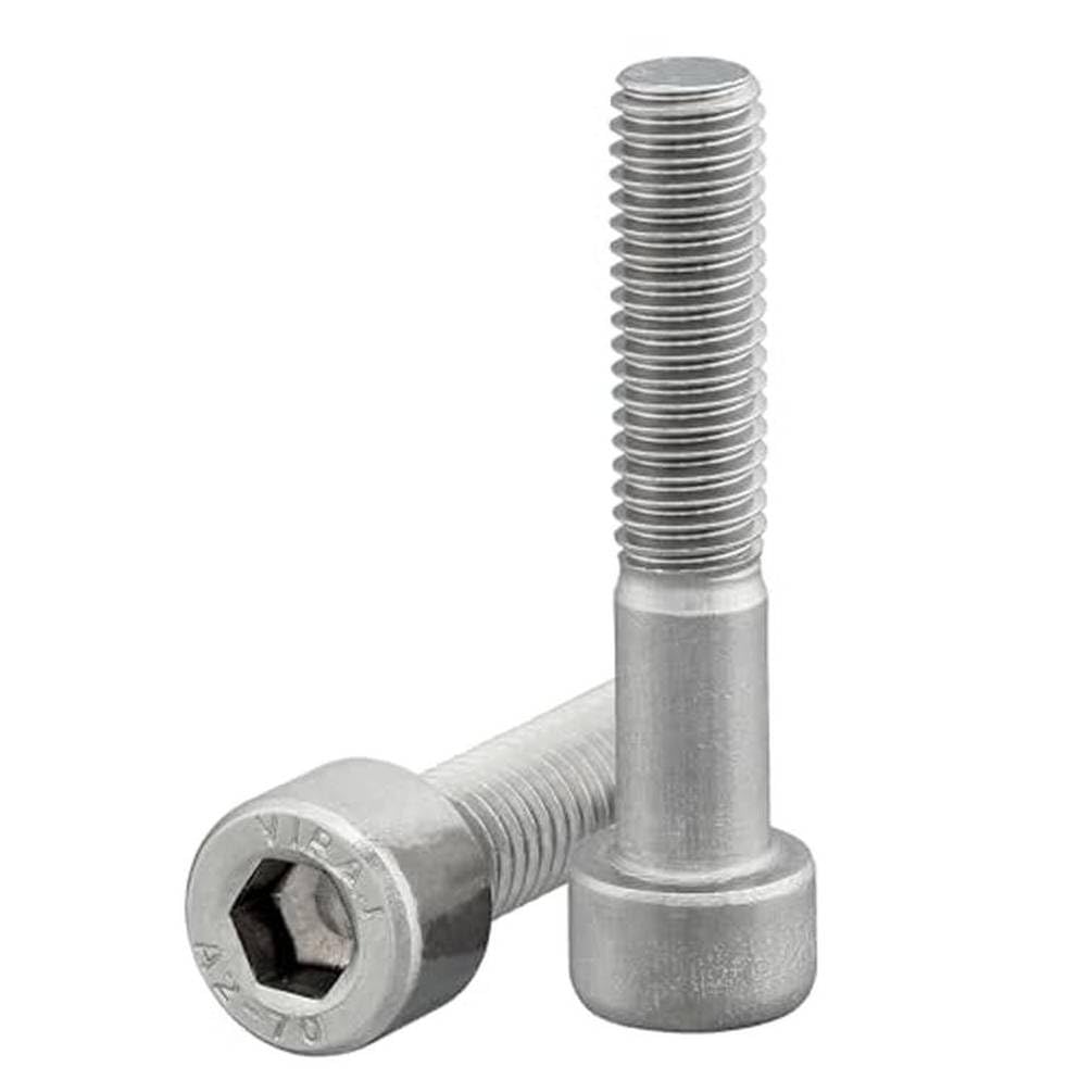 100 tornillos de cabeza cilíndrica seis hojas huecas 12 x 35 mm - Tipo DIN 912 - Nylon 6.6 - D-Work