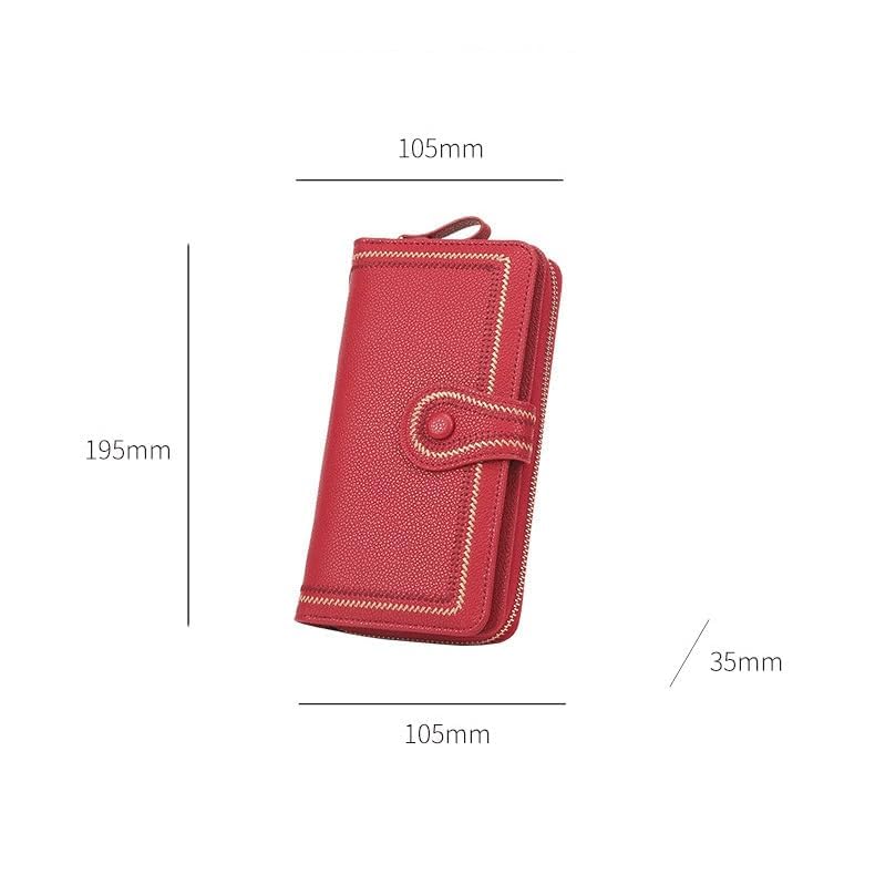 Designer Women's Wallet Long Multi-card Position Clutch Female Multi-function Coin Purse Card Holder(D)2