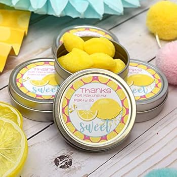 Sweet pink lemonade labels