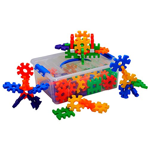 image for ECR4Kids 3D Building Block STEAM Manipulatives Building Block Set, Int