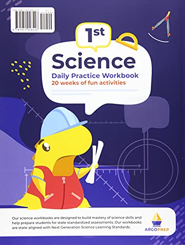 1st Grade Science: Daily Practice Workbook | 20 Weeks of Fun Activities (Physical, Life, Earth and Space Science, Engineering | Video Explanations Included | 200+ Pages Workbook) - Image 2