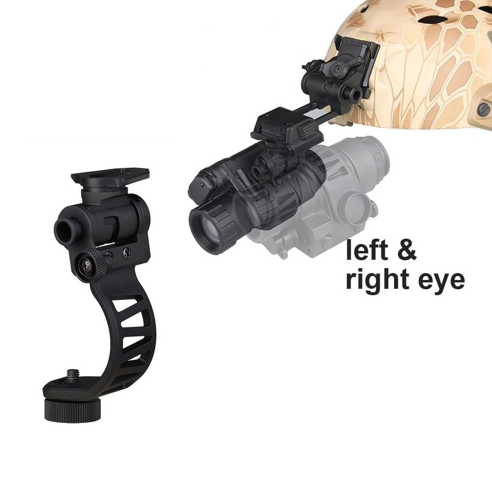 UK Standard Interface Helmet Mount L4G24 Dovetail NVG Mount & J-Arm