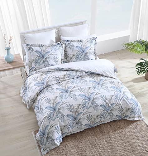 Tommy Bahama – Queen Duvet Cover Set, Cotton Bedding with Matching