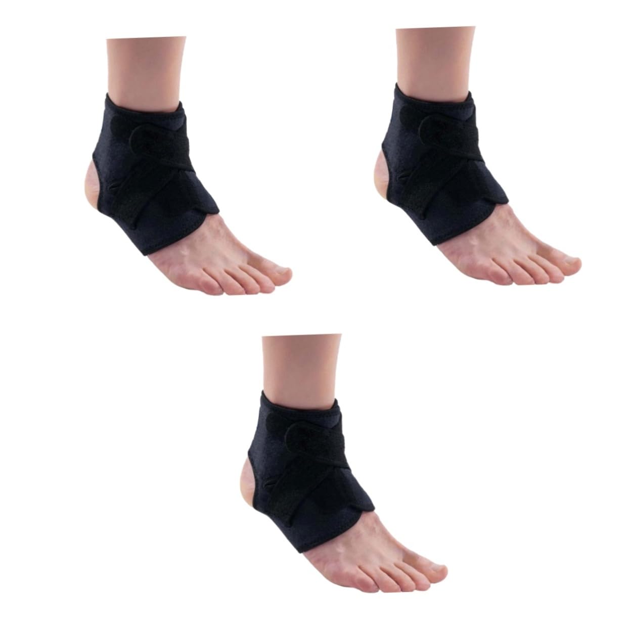 Beavorty 3pcs Ankle Support for Man Woman Anti-sprain Ankle Braces Thin Sleeve Sprained Protection