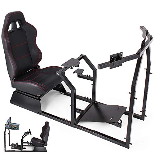 Husuper Asiento para Simulación de Conducción Racing Simulator Simulador de Conduccion PS4...