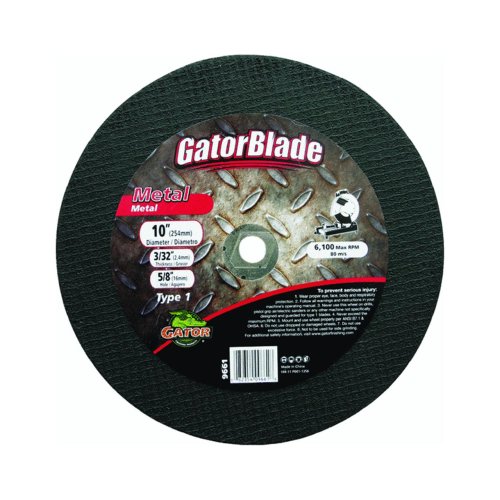 ALI INDUSTRIES #9661 10x3/32x5/8 MTL Wheel