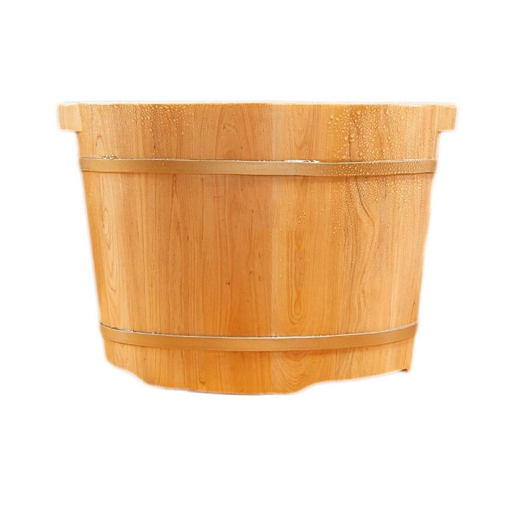 PUCHEN Barile di legnoPiede SpaBarile pedicurePediluvio,Pediluvio Barile, Legno massiccioPiede Ammollo BarileSecchio, Lavaggio dei piediBarileLoftyAmbition Comfortable Anniversary
