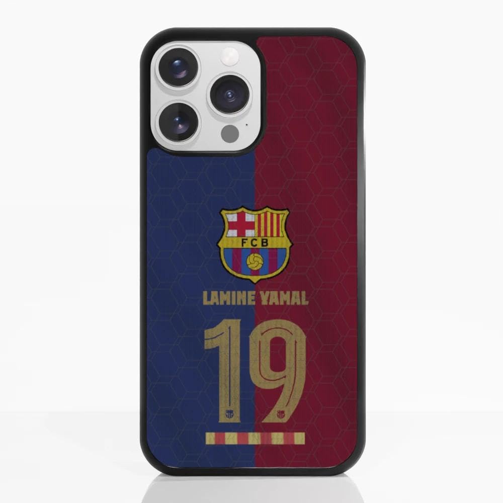 Funda iPhone 14 Pro Max FC Barcelona efecto 3D ligero y resistente 6