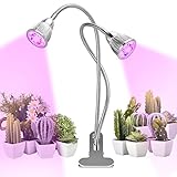 Grow Light for Indoor Plants Dual Head Led Grow Lamp Plant Light for Indoor Plants Seed Starting...