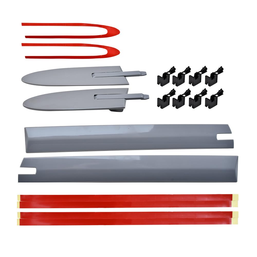 YUCKMZ Dachscharnier Clips für Scharnierabdeckung des Cabrio-Dachs links und rechts 12stk Kompatibel mit 3er E93 4er F33 M4 F83 54377184048 54377184038