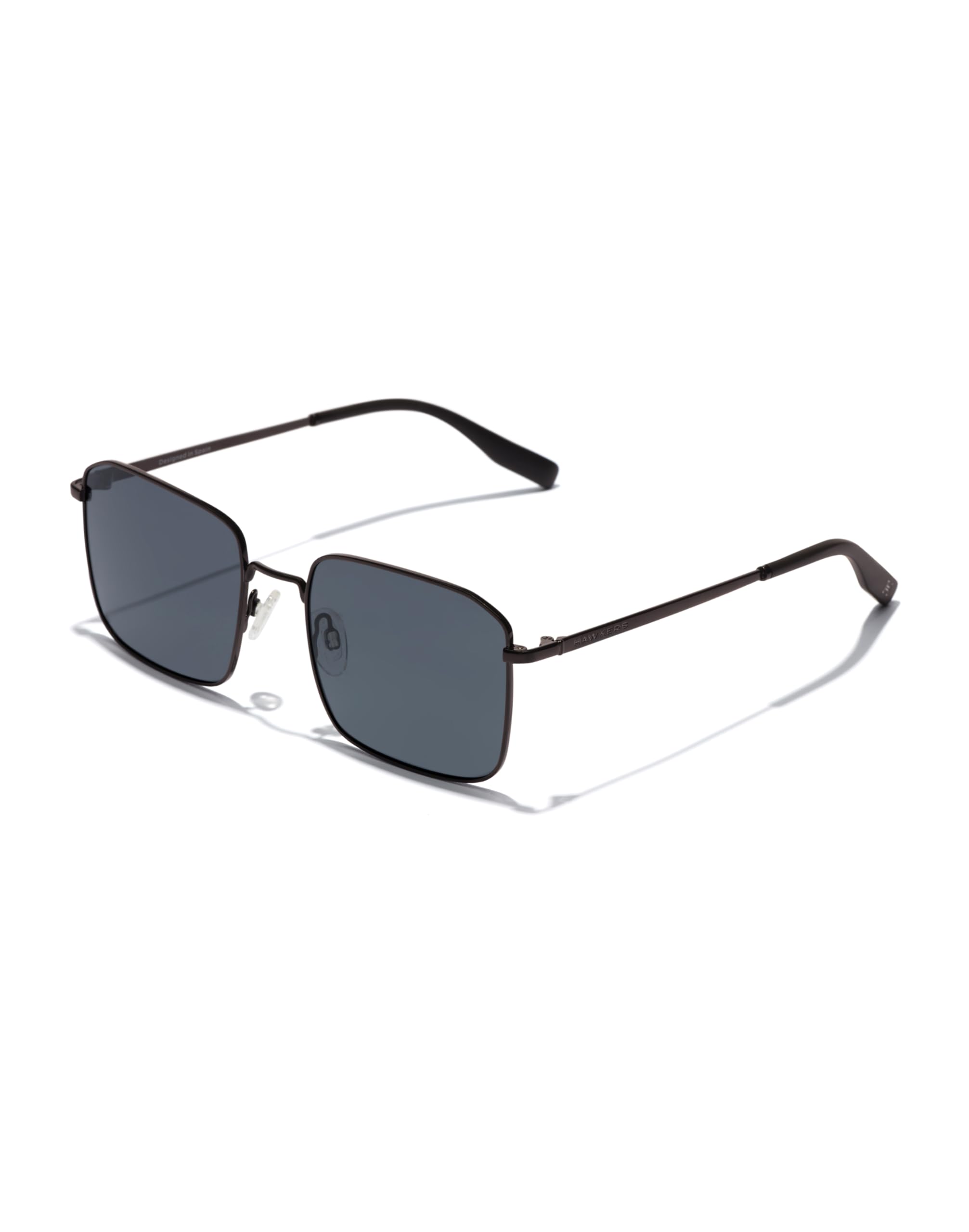 Hawkers Unisex Black Sunglasses Iris - Polarized Dark
